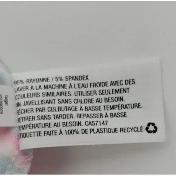 NWT Lilly Pulitzer Target Maxi Dress Size Small Nosey Posey Strapless White Pink - Picture 11 of 11